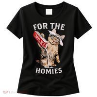Milk Cat For The Homies Women's T-Shirt thumb 0