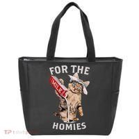 Milk Cat For The Homies Tote Bag thumb 0