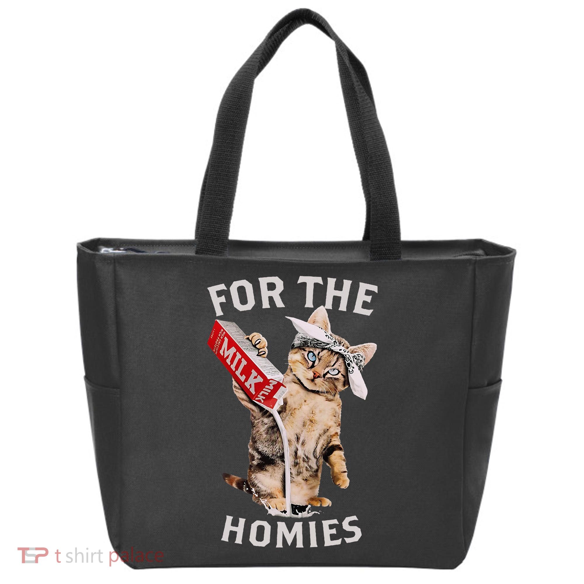 Milk Cat For The Homies Tote Bag