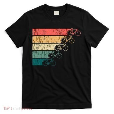 Minimalistic Cycling Funny Biking Bicycle Enthusiast T-Shirt