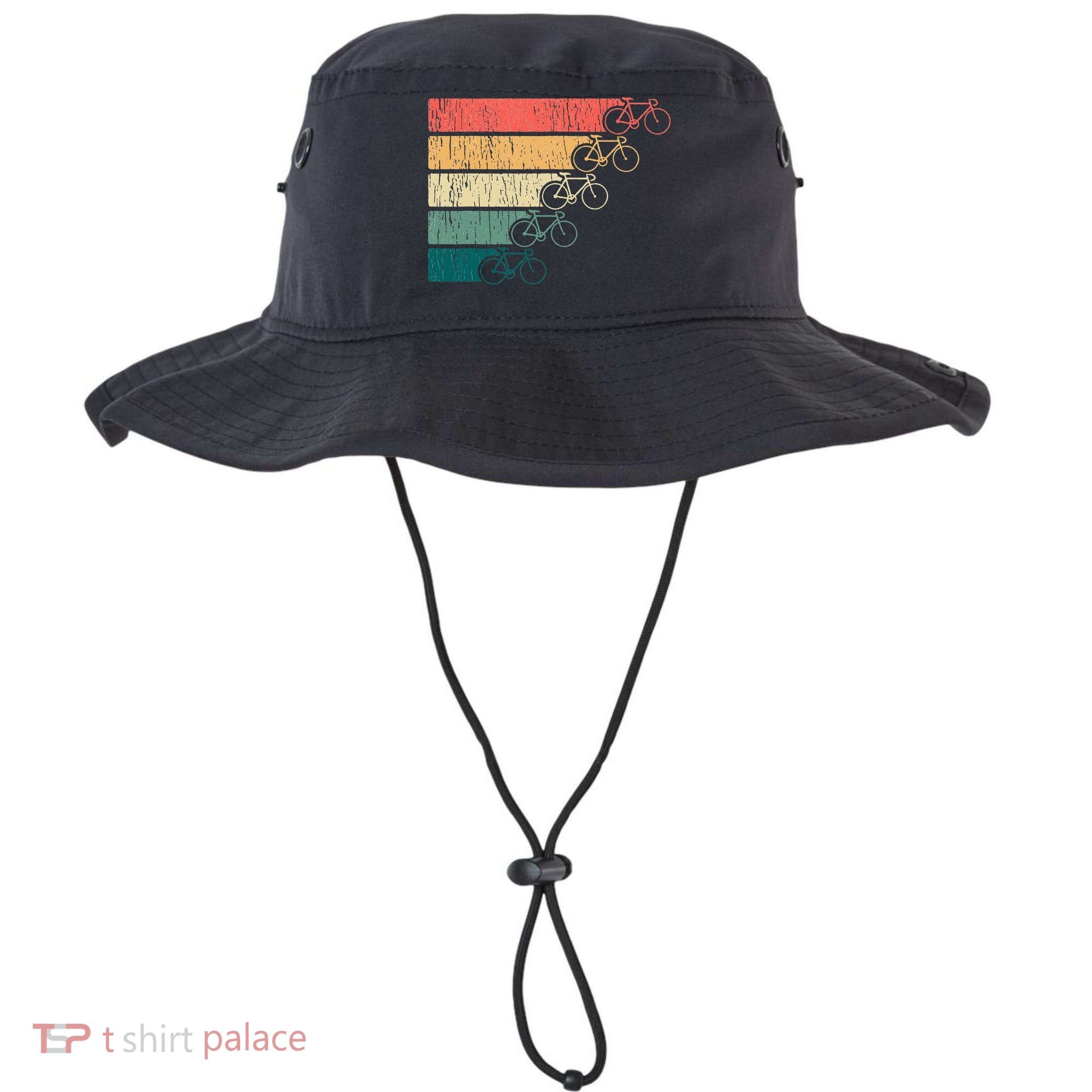Minimalistic Cycling Funny Biking Bicycle Enthusiast Bucket Hat