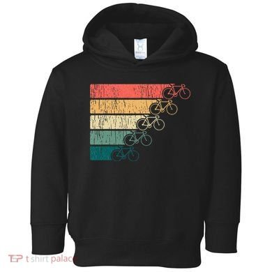 Minimalistic Cycling Funny Biking Bicycle Enthusiast Toddler Hoodie