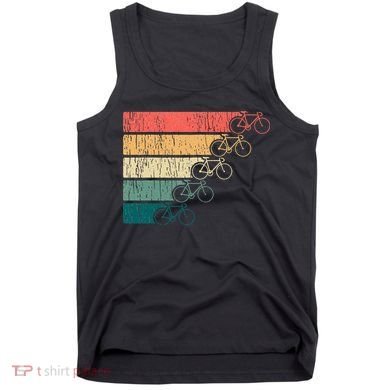 Minimalistic Cycling Funny Biking Bicycle Enthusiast Tank Top