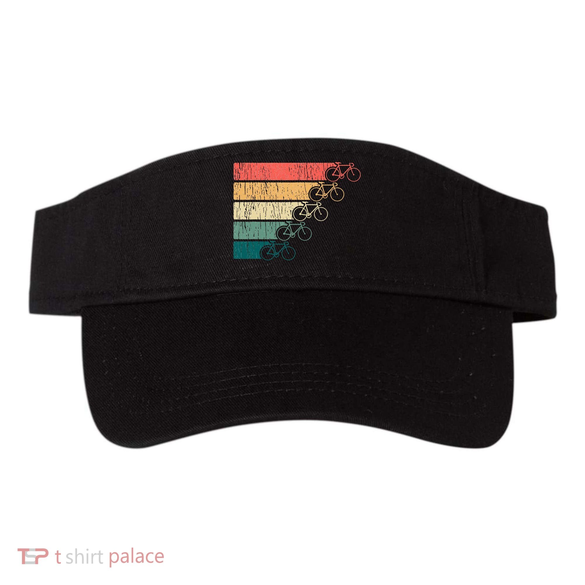 Minimalistic Cycling Funny Biking Bicycle Enthusiast Visor