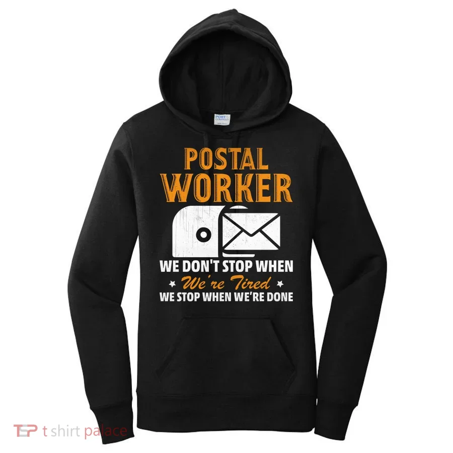 Mail Carrier Funny Gift Postal Worker S Mailman Gift Women's Hoodie