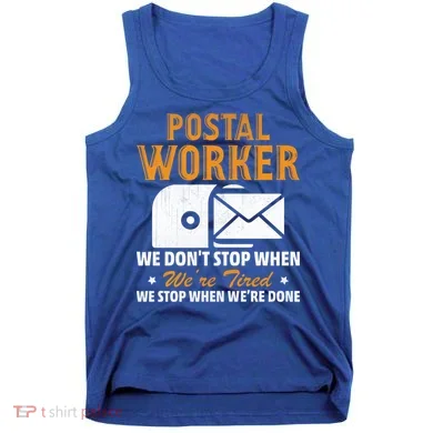 Mail Carrier Funny Gift Postal Worker S Mailman Gift Tank Top