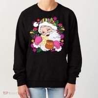 Mexican Christmas Feliz Navidad Latina Christmas Women's Sweatshirt thumb 0