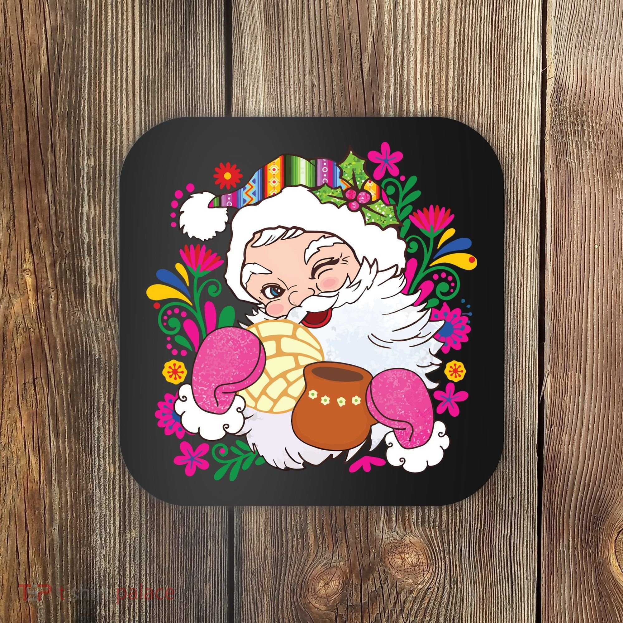Mexican Christmas Feliz Navidad Latina Christmas Coaster