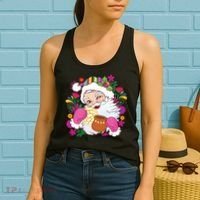 Mexican Christmas Feliz Navidad Latina Christmas Women's Tank Top thumb 2