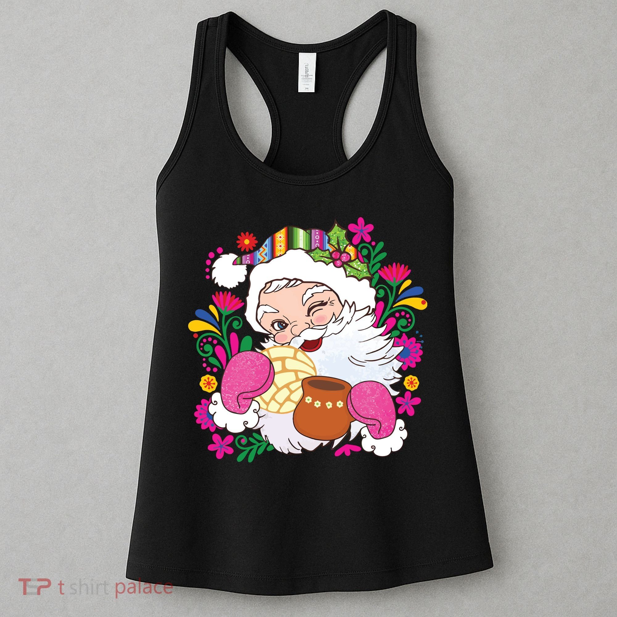 Mexican Christmas Feliz Navidad Latina Christmas Women's Tank Top