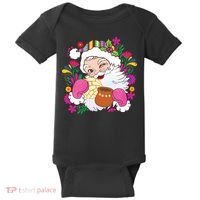 Mexican Christmas Feliz Navidad Latina Christmas Baby Bodysuit thumb 0