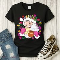 Mexican Christmas Feliz Navidad Latina Christmas Women's T-Shirt thumb 3
