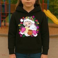 Mexican Christmas Feliz Navidad Latina Christmas Kids Hoodie thumb 3