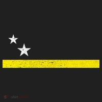Minimal Curacao Flag Stars And Stripe Women's Sweatshirt thumb 2