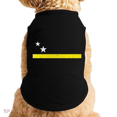 Minimal Curacao Flag Stars And Stripe Doggie Tank