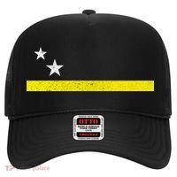 Minimal Curacao Flag Stars And Stripe Hat thumb 0