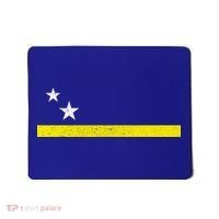 Minimal Curacao Flag Stars And Stripe Mousepad thumb 0