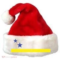 Minimal Curacao Flag Stars And Stripe Santa Hat thumb 0