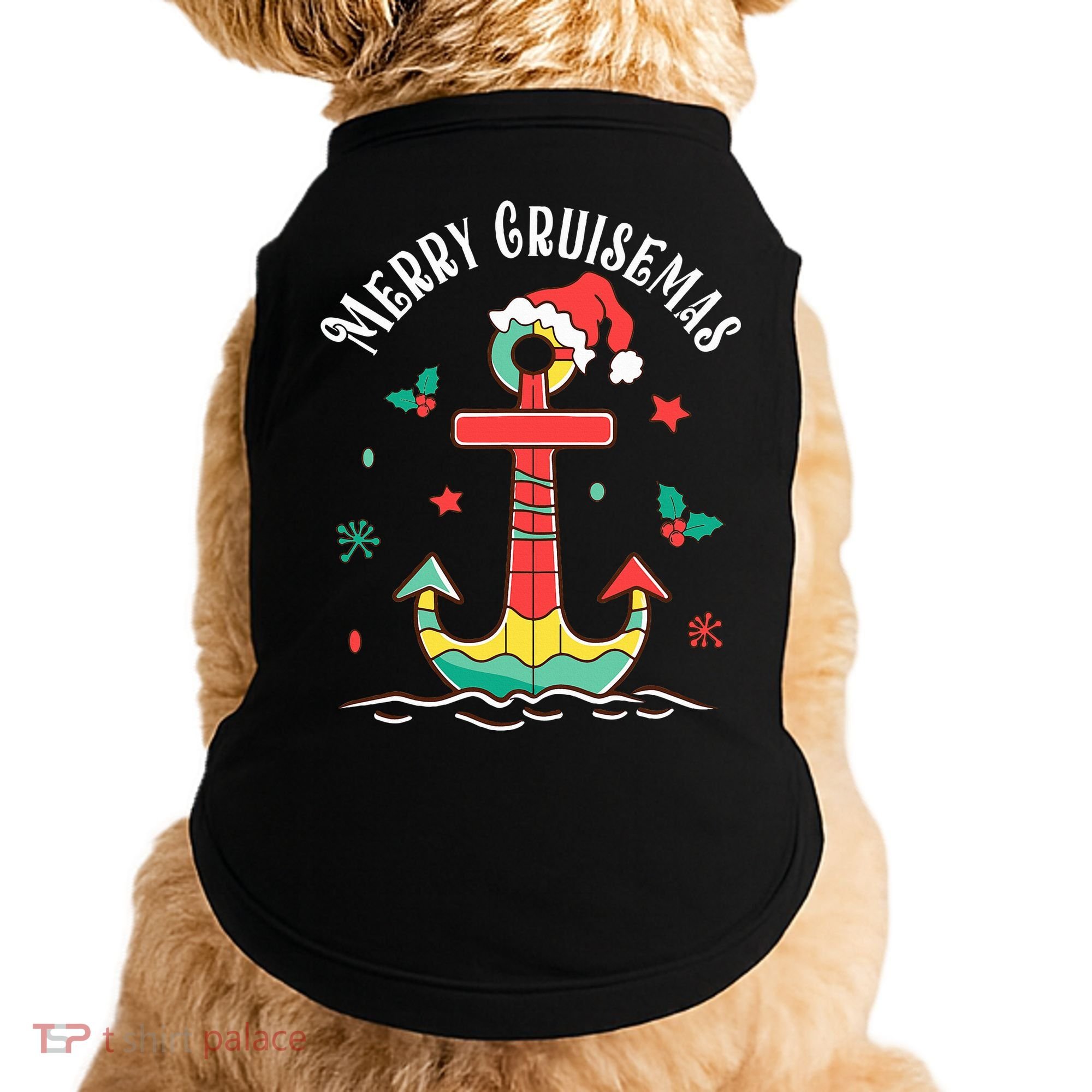 Merry Cruisemas Family Cruise Christmas Cruisin Crew  Doggie Tank
