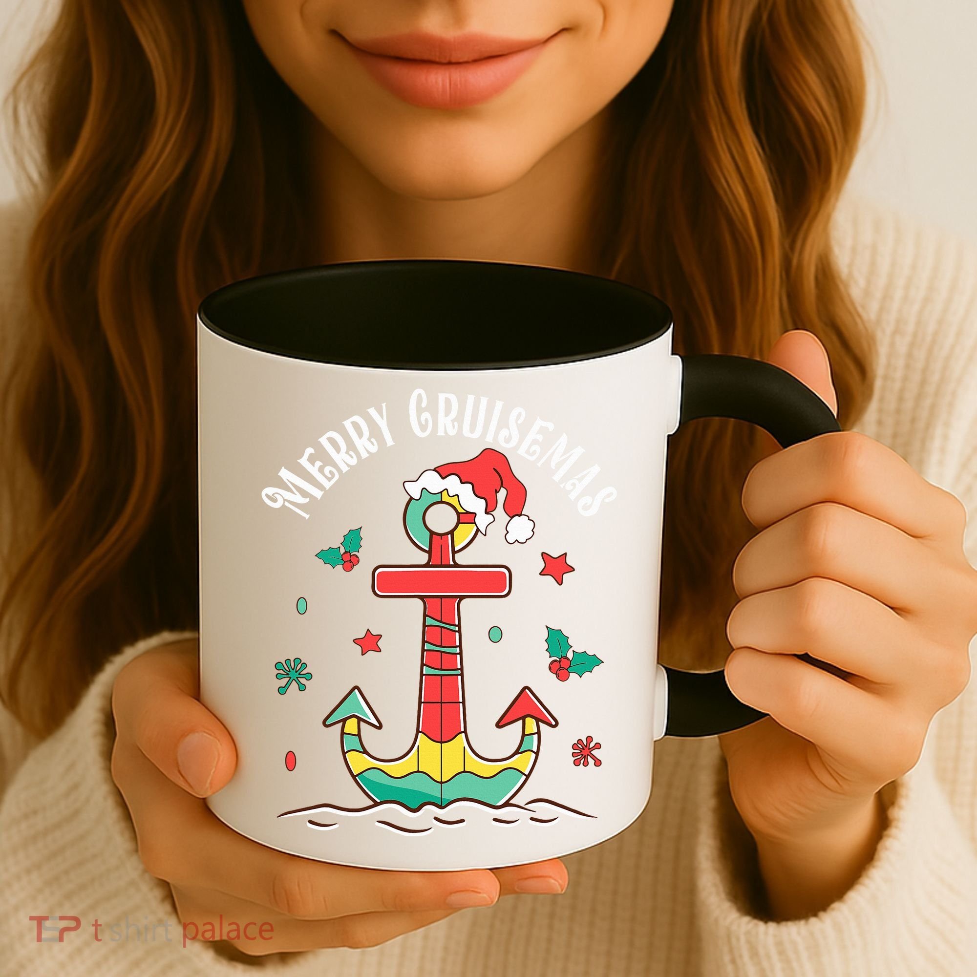 Merry Cruisemas Family Cruise Christmas Cruisin Crew  Coffee Mug
