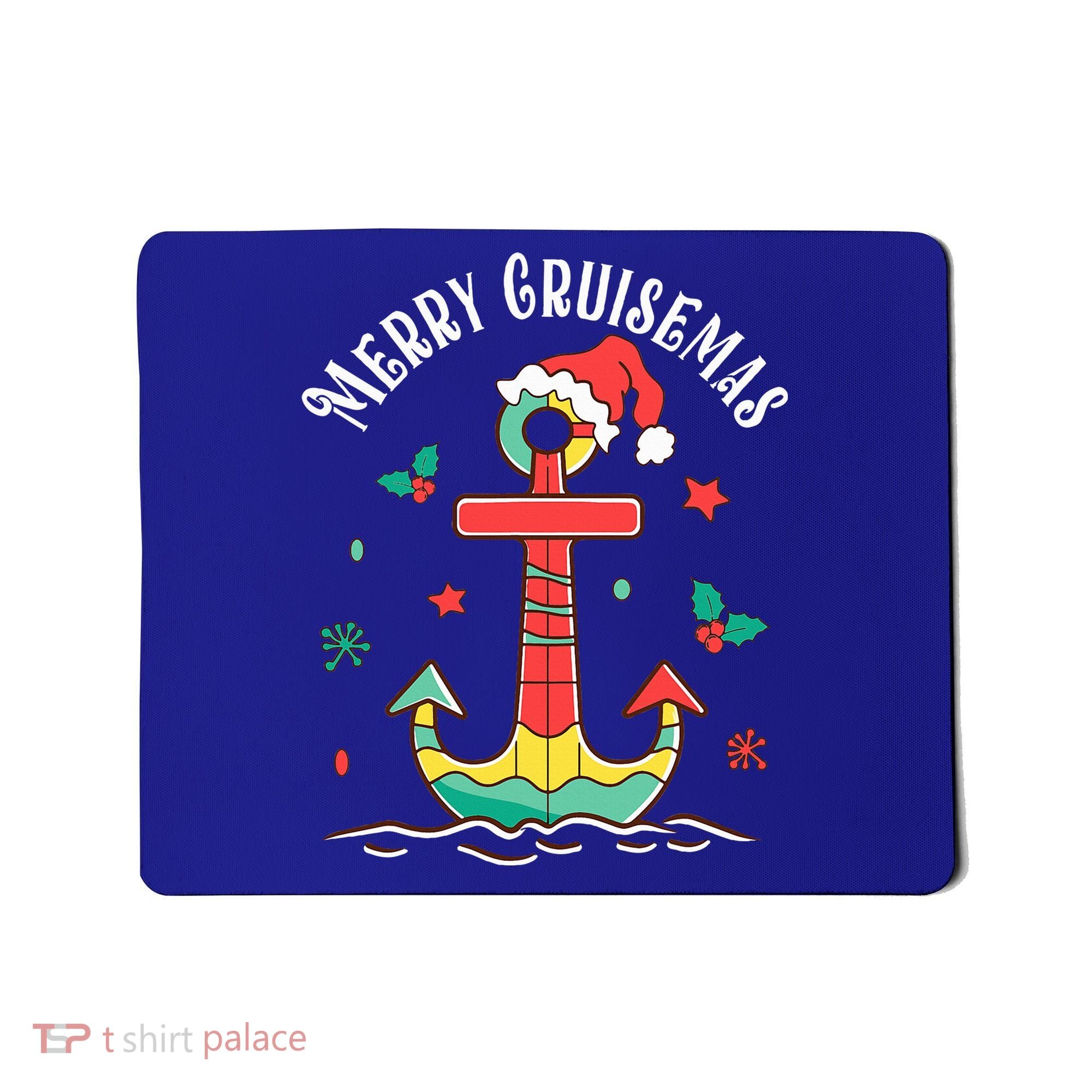 Merry Cruisemas Family Cruise Christmas Cruisin Crew  Mousepad