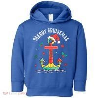 Merry Cruisemas Family Cruise Christmas Cruisin Crew  Toddler Hoodie thumb 0