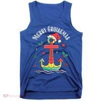 Merry Cruisemas Family Cruise Christmas Cruisin Crew  Tank Top thumb 0