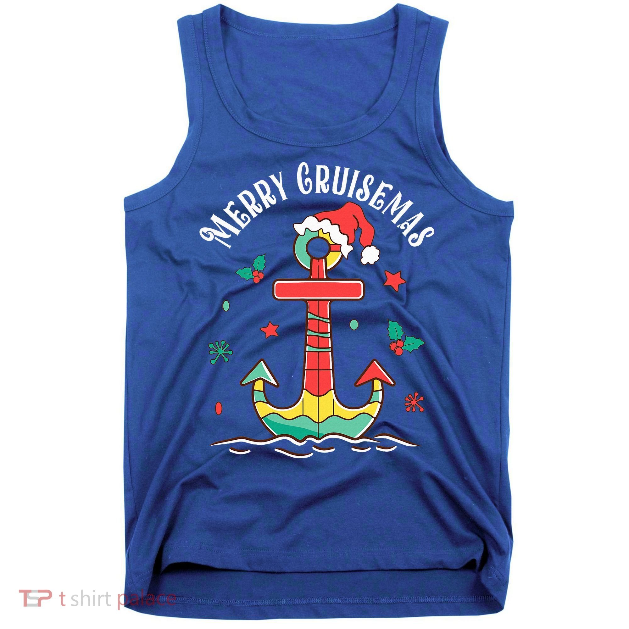 Merry Cruisemas Family Cruise Christmas Cruisin Crew  Tank Top
