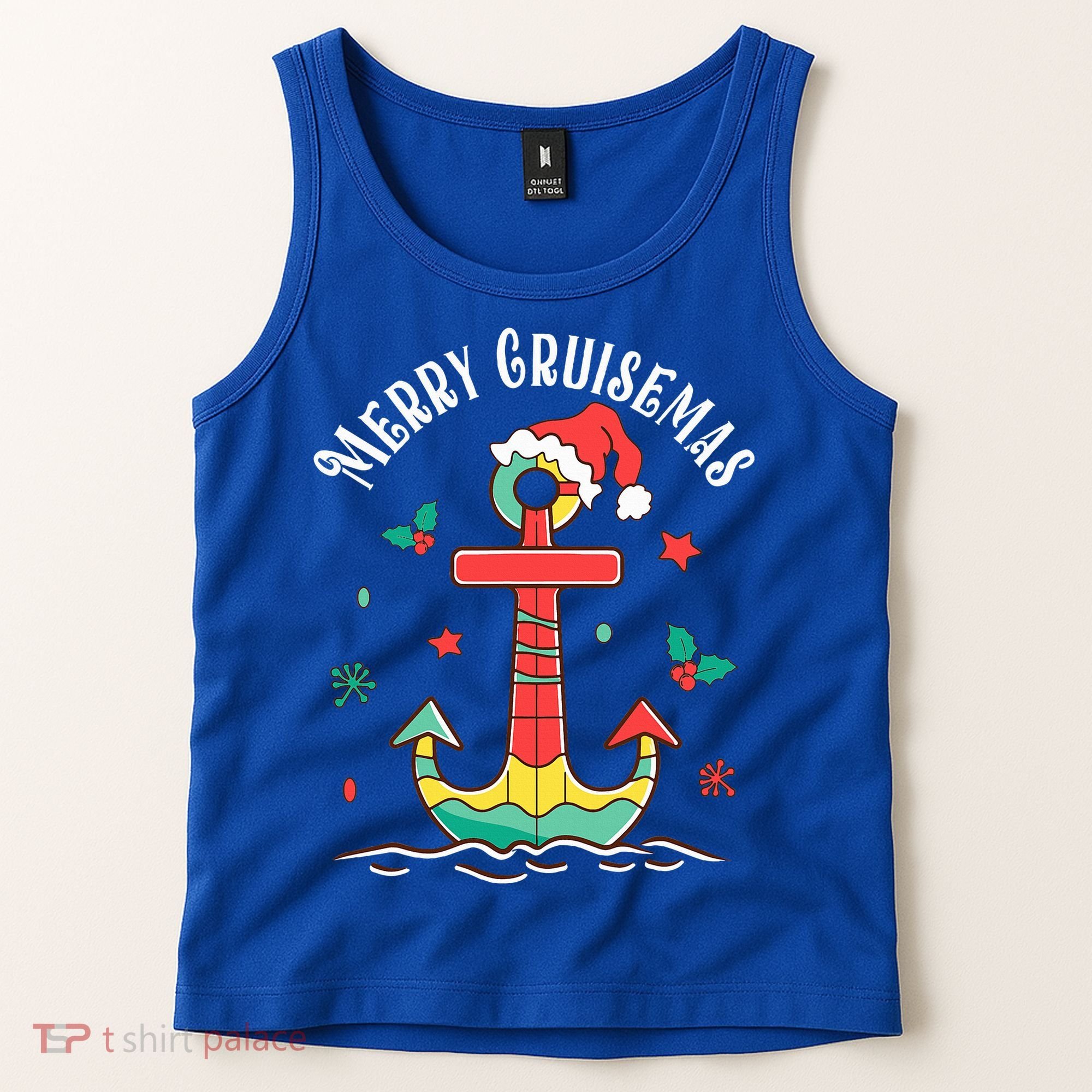 Merry Cruisemas Family Cruise Christmas Cruisin Crew  Tank Top