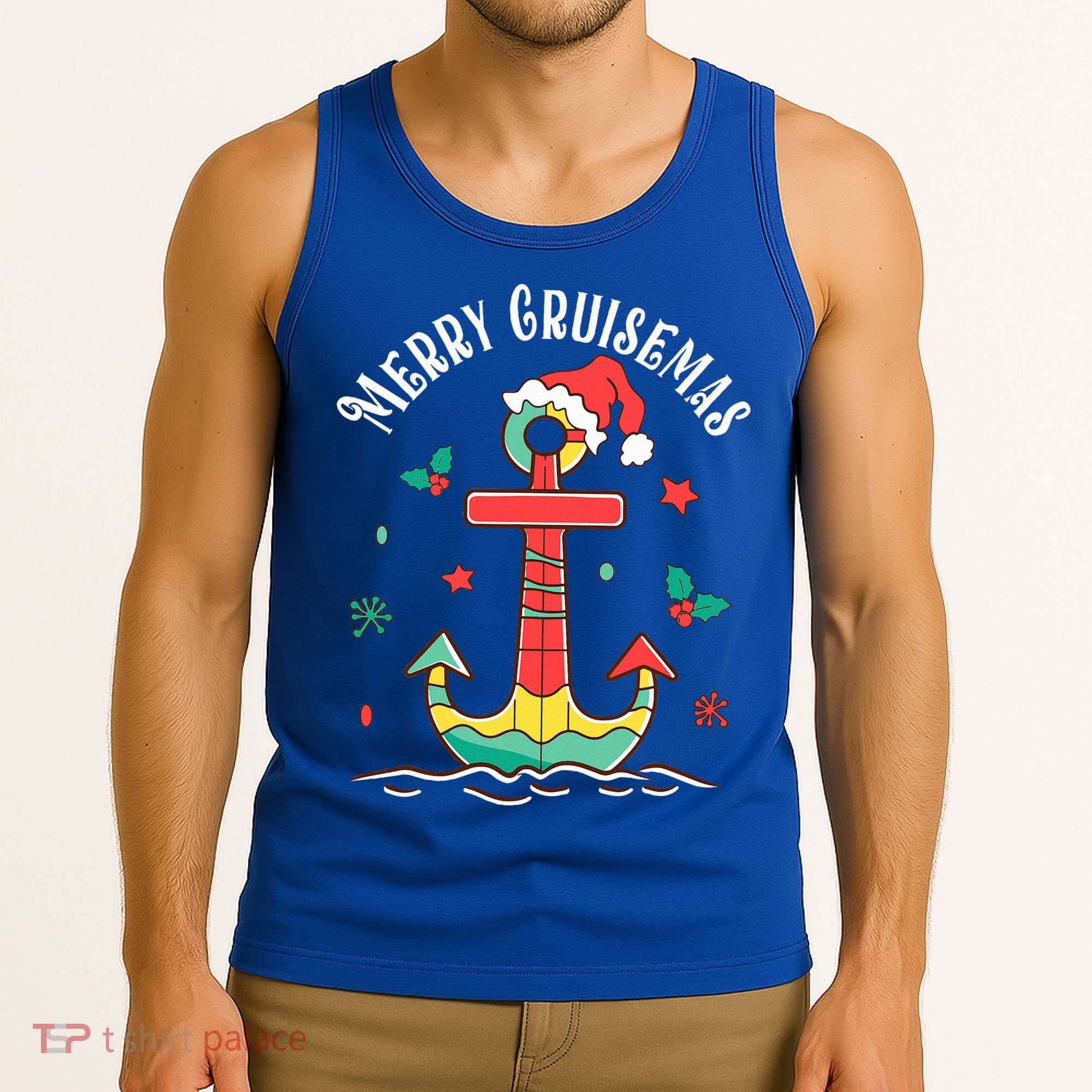 Merry Cruisemas Family Cruise Christmas Cruisin Crew  Tank Top