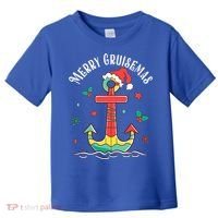 Merry Cruisemas Family Cruise Christmas Cruisin Crew  Toddler T-Shirt thumb 0