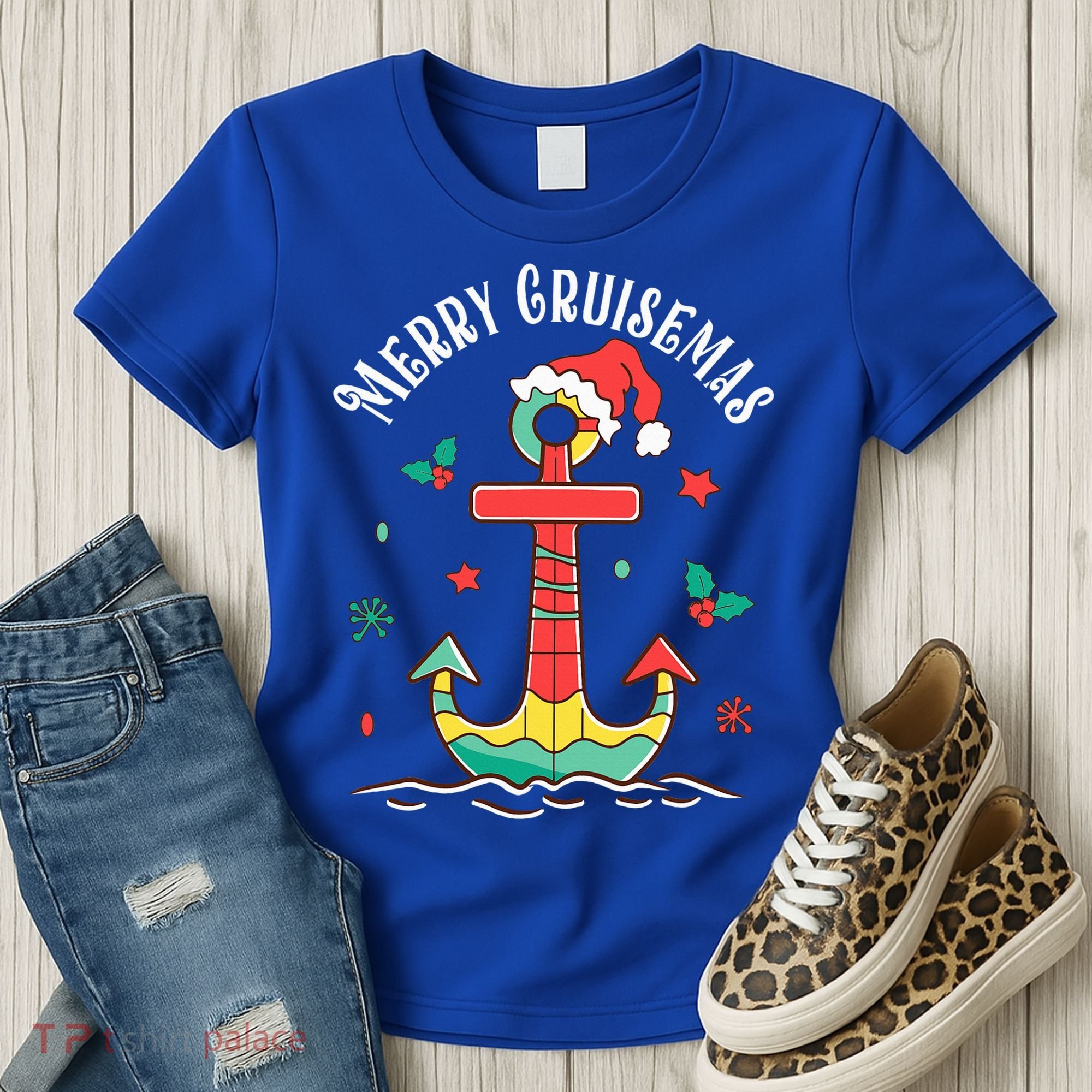 Merry Cruisemas Family Cruise Christmas Cruisin Crew  Women's T-Shirt