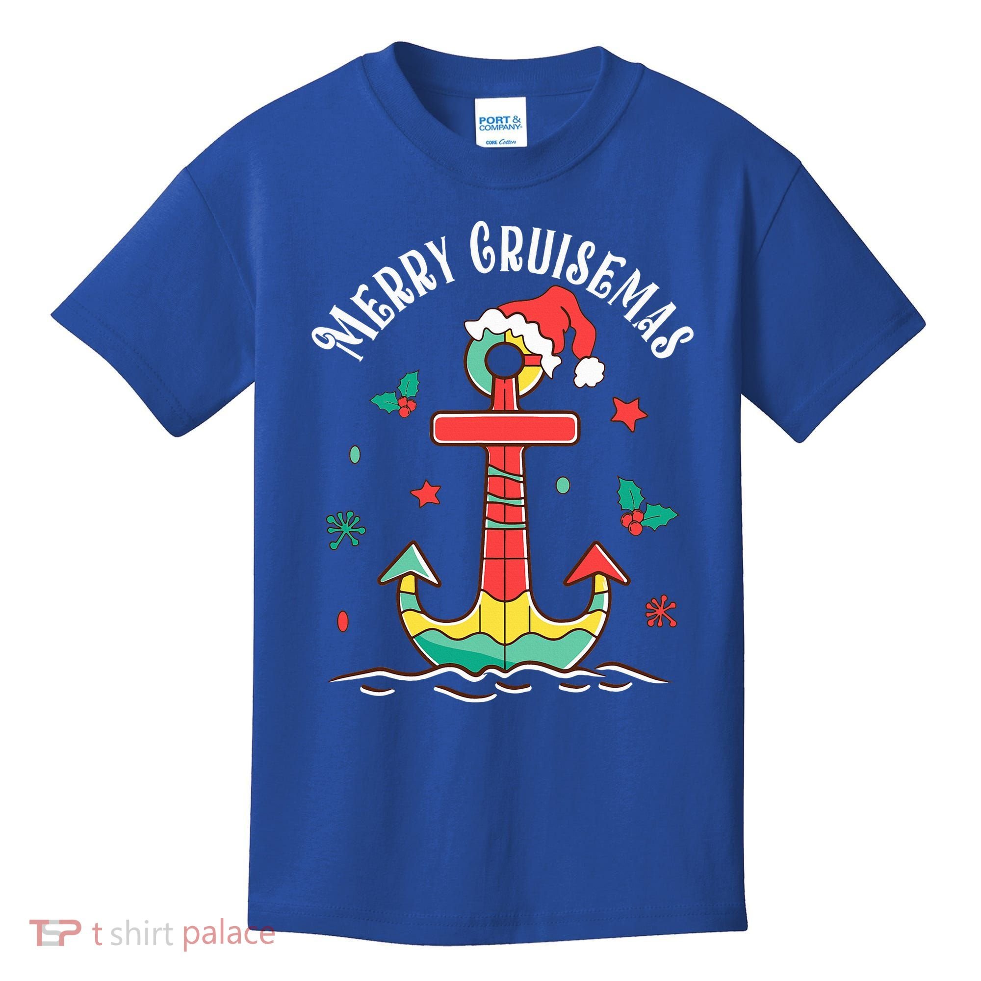 Merry Cruisemas Family Cruise Christmas Cruisin Crew  Kids T-Shirt
