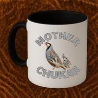 Mother Chukar Funny Upland Game Hunting Great Gift Cool Gift Coffee Mug thumb 2