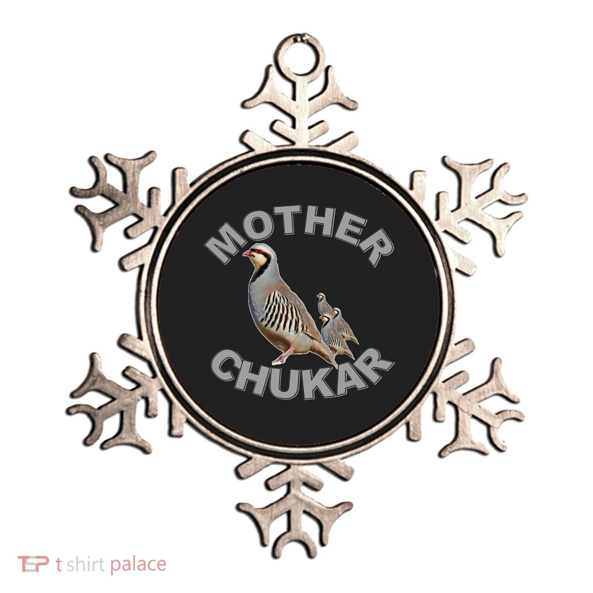 Mother Chukar Funny Upland Game Hunting Great Gift Cool Gift Ornament