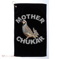 Mother Chukar Funny Upland Game Hunting Great Gift Cool Gift Golf Towel thumb 0