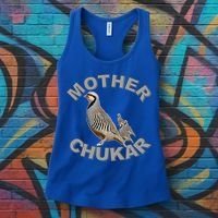 Mother Chukar Funny Upland Game Hunting Great Gift Cool Gift Women's Tank Top thumb 3