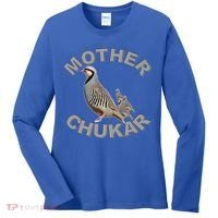 Mother Chukar Funny Upland Game Hunting Great Gift Cool Gift Women's Long Sleeve Shirt thumb 0