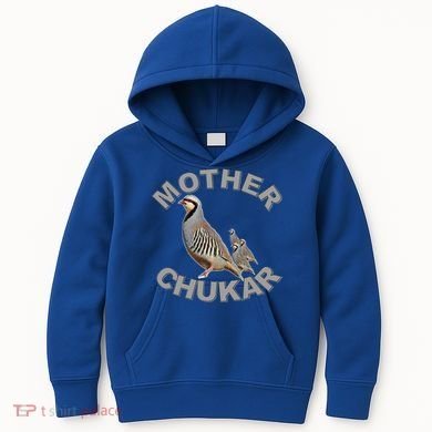 Mother Chukar Funny Upland Game Hunting Great Gift Cool Gift Kids Hoodie