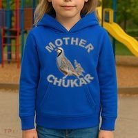 Mother Chukar Funny Upland Game Hunting Great Gift Cool Gift Kids Hoodie thumb 3