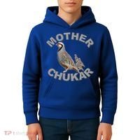 Mother Chukar Funny Upland Game Hunting Great Gift Cool Gift Kids Hoodie thumb 4