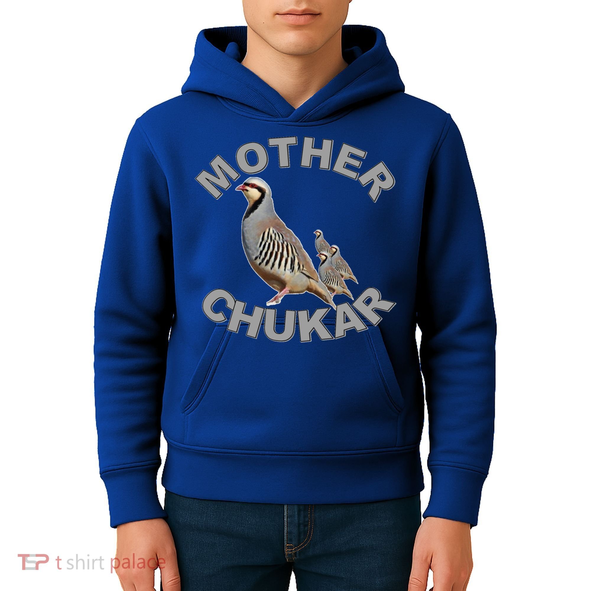 Mother Chukar Funny Upland Game Hunting Great Gift Cool Gift Kids Hoodie