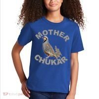 Mother Chukar Funny Upland Game Hunting Great Gift Cool Gift Kids T-Shirt thumb 2