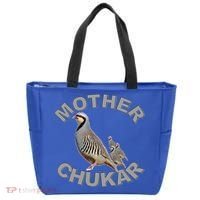 Mother Chukar Funny Upland Game Hunting Great Gift Cool Gift Tote Bag thumb 0