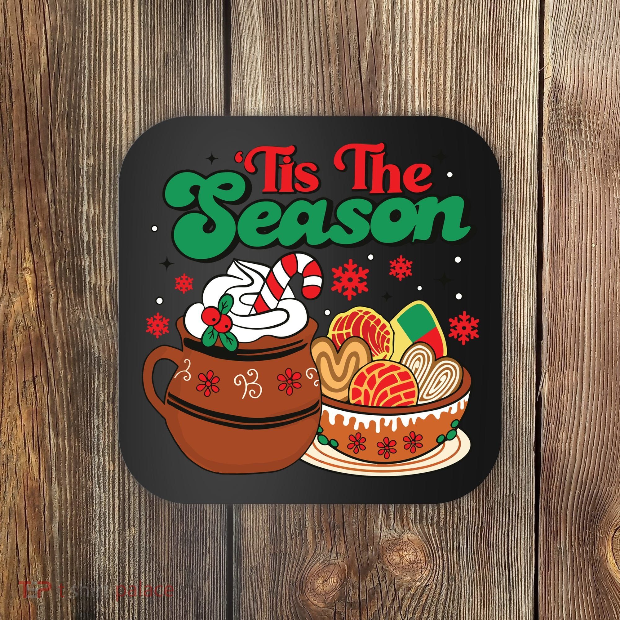 Mexican Christmas Feliz Navidad Latina Christmas Coaster