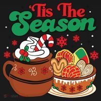 Mexican Christmas Feliz Navidad Latina Christmas Coaster thumb 2