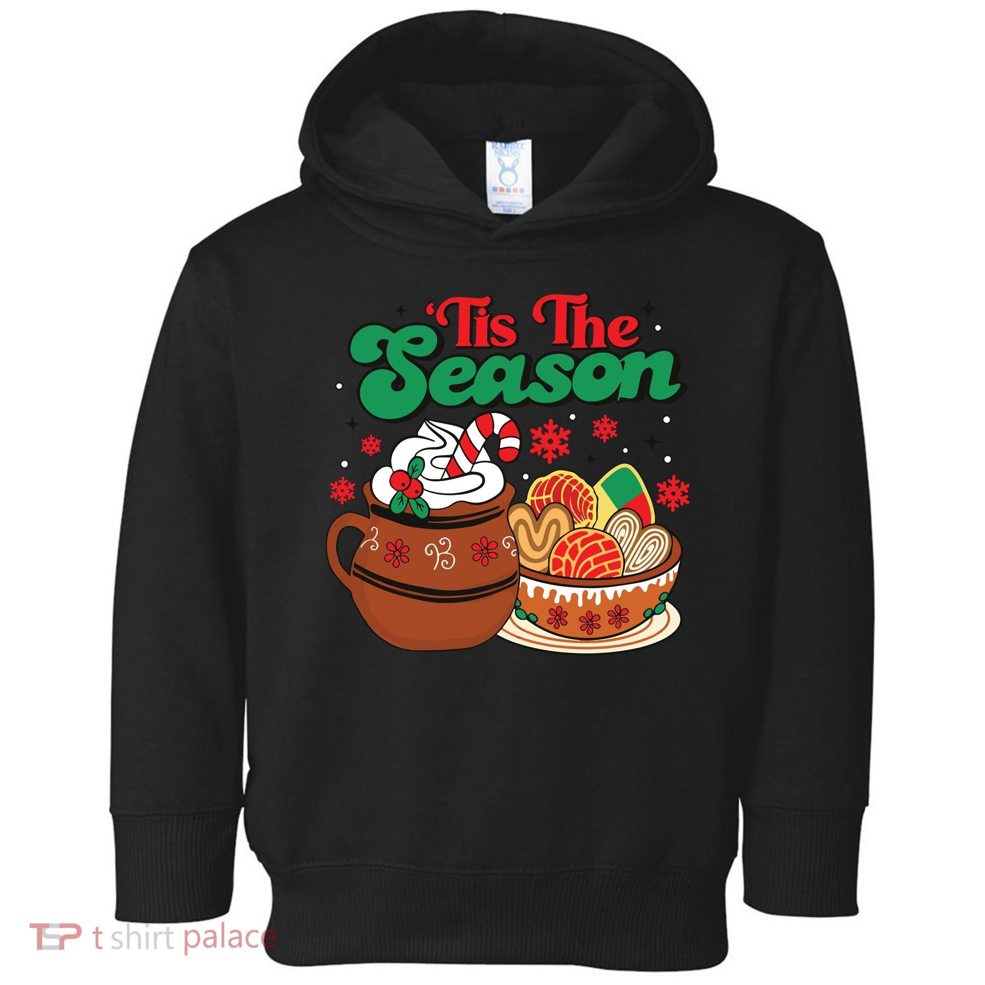 Mexican Christmas Feliz Navidad Latina Christmas Toddler Hoodie