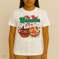 Mexican Christmas Feliz Navidad Latina Christmas T-Shirt thumb 4