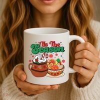 Mexican Christmas Feliz Navidad Latina Christmas Coffee Mug thumb 3