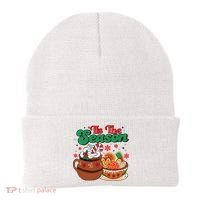 Mexican Christmas Feliz Navidad Latina Christmas Beanie thumb 0